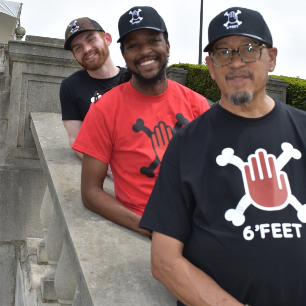 6’ FEET Hand And Cross Bones Tee Shirt